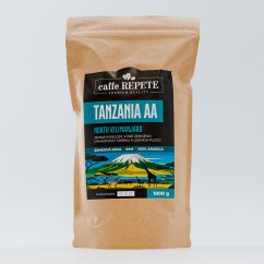 Zrnková káva TANZANIA AA North Kilimanjaro 1000 g
