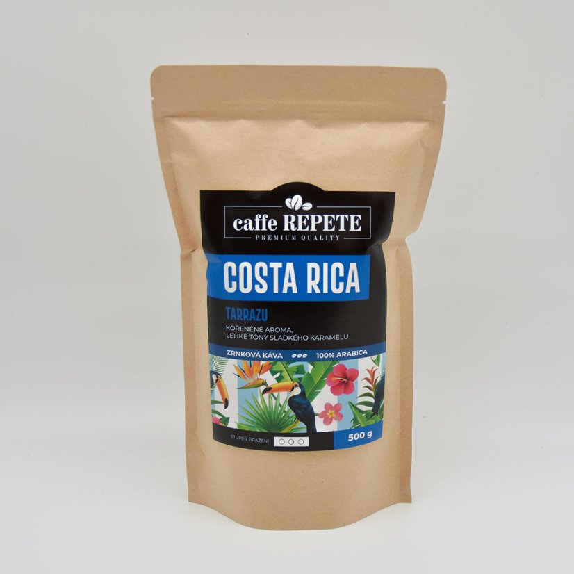 Zrnková káva COSTA RICA TARRAZU