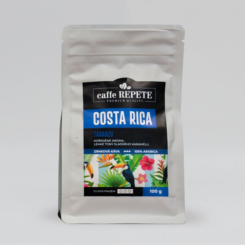 Zrnková káva COSTA RICA TARRAZU