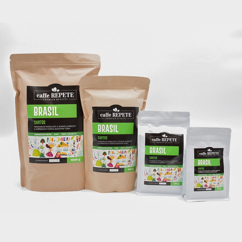 Zrnková káva BRASIL SANTOS
