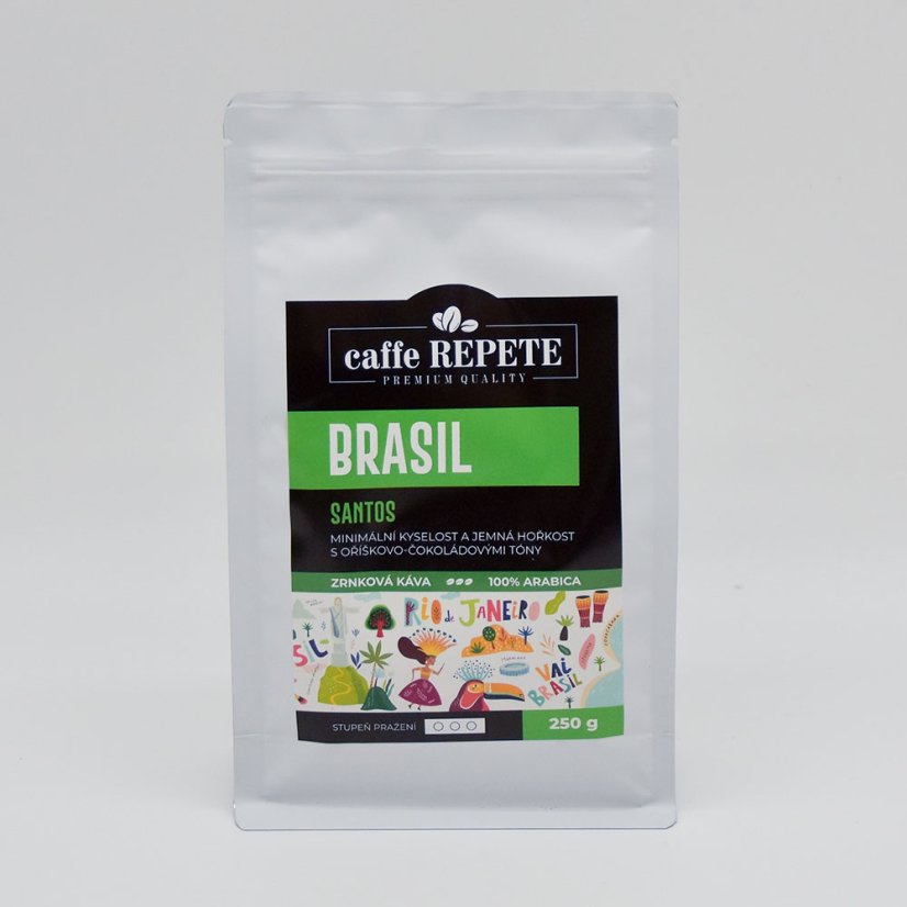 Zrnková káva BRASIL SANTOS