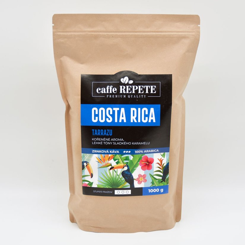 Zrnková káva COSTA RICA TARRAZU