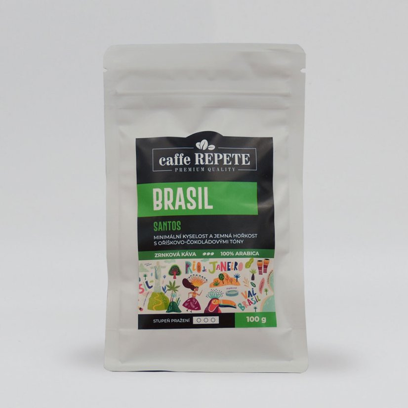 Zrnková káva BRASIL SANTOS